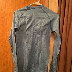 lululemon athletica Blue Long Sleeve Top